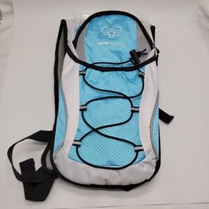 Water Buffalo Hydration Backpack Sherpa 22L Light Blue Hiking Biking Running